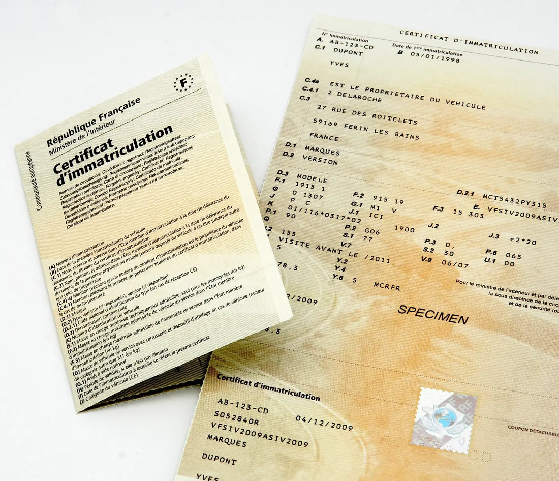 Carte grise numéro châssis : tout savoir sur ce code essentiel