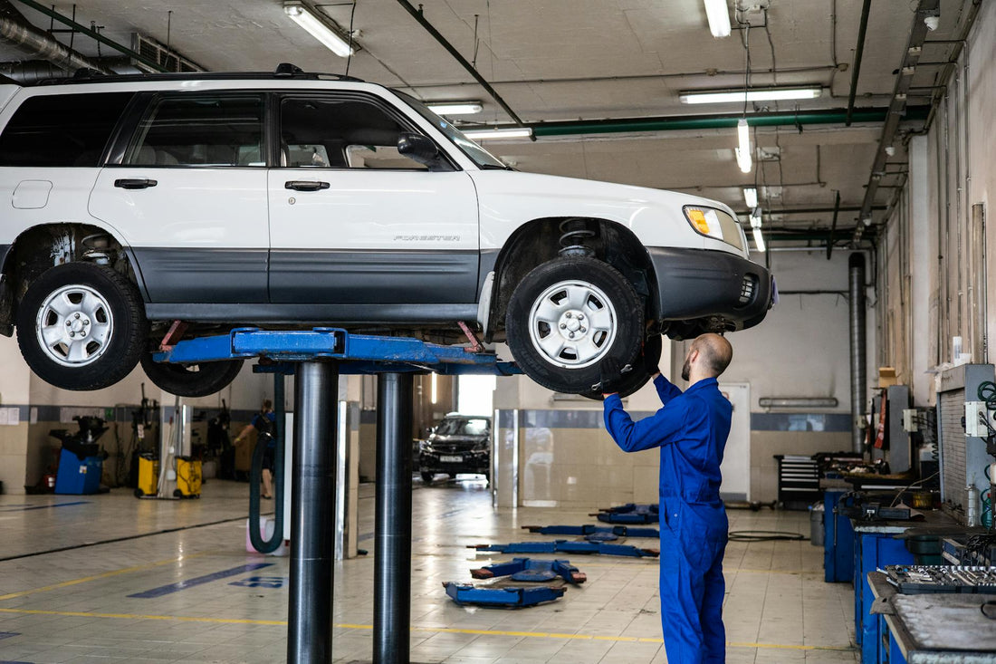 Véhicule reconstruit en cours d'inspection pour homologation DREAL