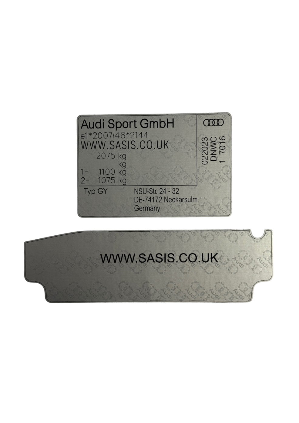 AUDI RS3 8Y COMPLETE KIT VIN STICKERS